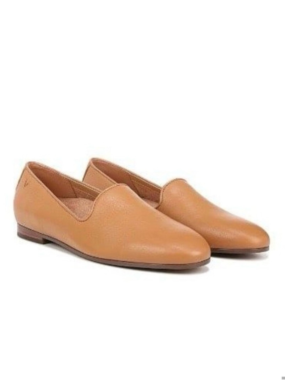 NEW Vionic Willa  Leather Loafers Flat in Camel